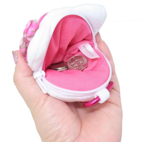 ハローキティ グッズ ミニポーチ サンリオ キャラクター カラビナ付き