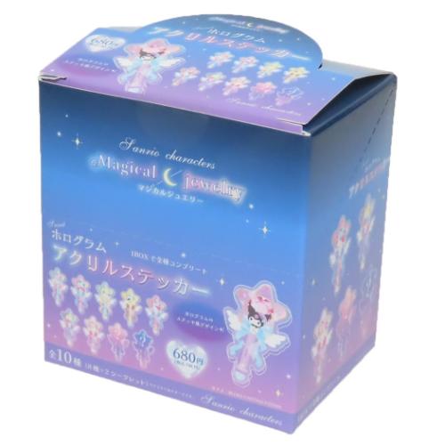 シークレットホログラムアクリルステッカー 10個入セット