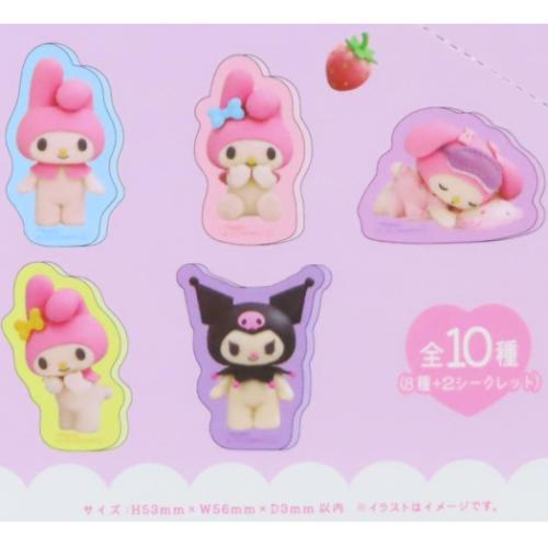 クロミ ダイカットシール マイメロディ＆クロミ シークレットアクリル