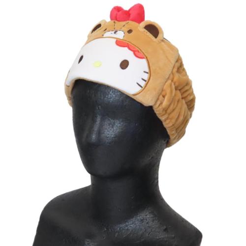 ハローキティ キャラクター ヘアアクセ フェイスヘアバンド おともだちきぐるみ サンリオ グッズ