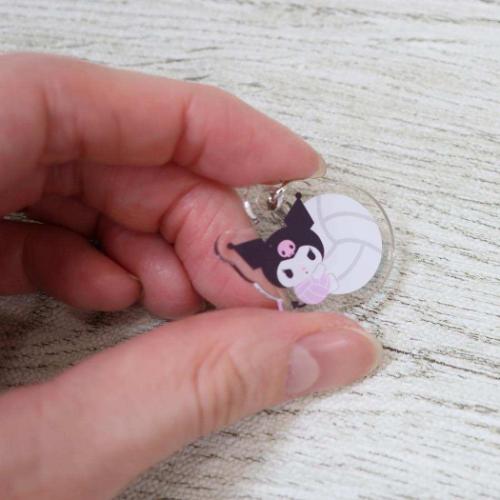 クロミ ミニっとチャーム サンリオ ファスナーマスコット キャラクター バレー