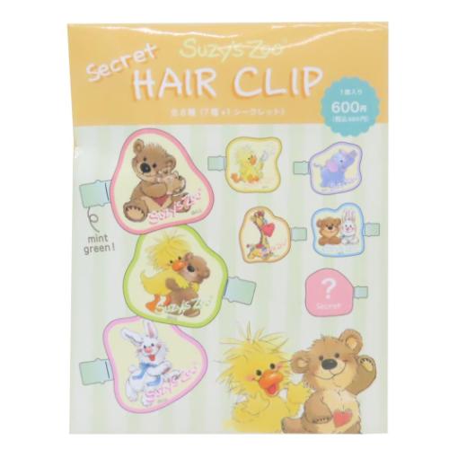 ヘアアクセ シークレットまえがみクリップ 全8種の内どれか1個 スージーズー ティーズファクトリー コレクション雑貨