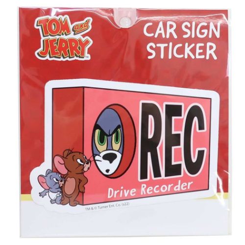 トムとジェリー ワーナーブラザース キャラクター ビッグシール カー