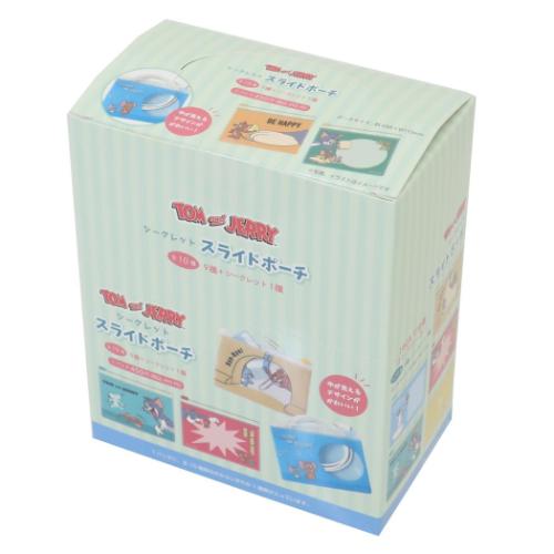 トムとジェリー ワーナーブラザース キャラクター ミニポーチ シークレットスライドポーチ 全10種 10個入セット 爆買