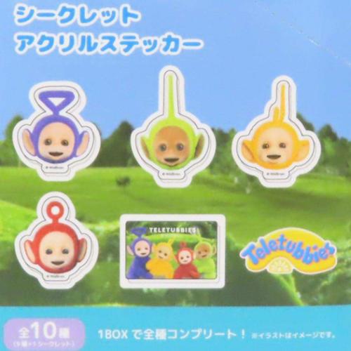 ダイカットシール テレタビーズ シークレットアクリルステッカー 全10種 ティーズファクトリー