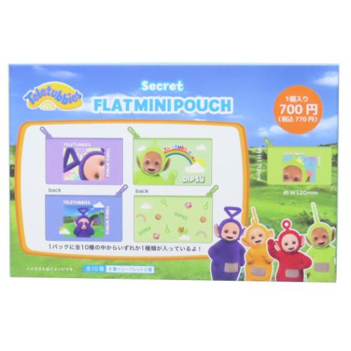 Yahoo! Yahoo!ショッピング(ヤフー ショッピング)ミニポーチ テレタビーズ シークレットフラットミニポーチ 全10種の内どれか1個 ティーズファクトリー