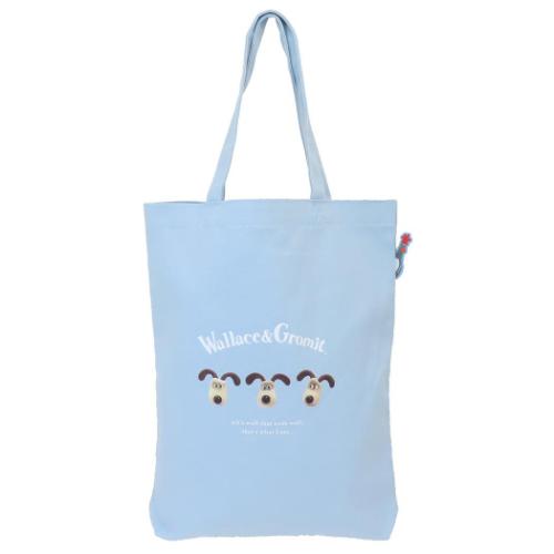 ウォレスとグルミット ぴょこっとトートバッグ 手提げかばん フェイス