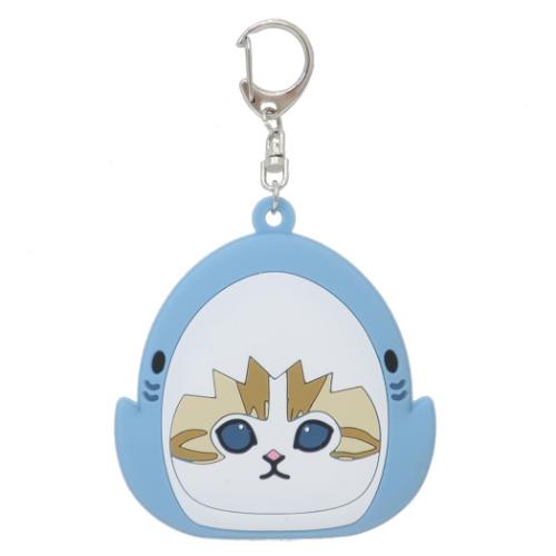 モフサンド ミニポーチ ミニシリコンポーチ サメにゃん mofusand