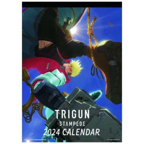 2024 Calendar TRIGUN STAMPEDE 壁掛けカレンダー2024年