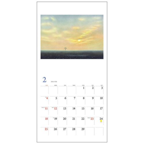 壁掛けカレンダー2024年 黒井健 2024 Calendar トライエックス｜cinemacollection｜03