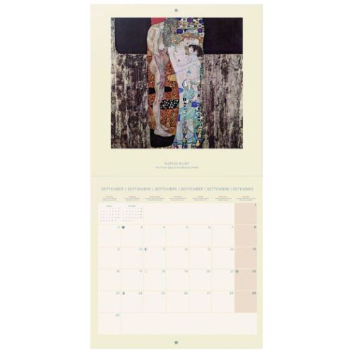 壁掛けカレンダー2024年 クリムト 輸入版 2024 Calendar トライエックス｜cinemacollection｜02