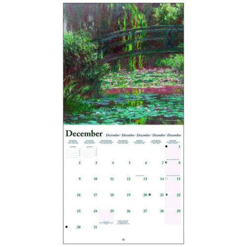 2024 Calendar モネ 輸入版 壁掛けカレンダー2024年｜cinemacollection｜02