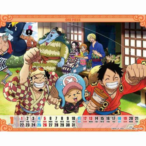 ONE PIECE』コミックカレンダー（大判）2025／尾田 栄一郎