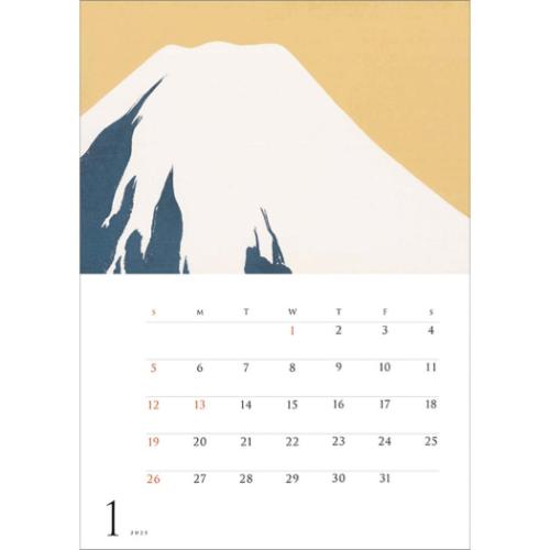 2025 Calendar 壁掛けカレンダー2025年 神坂雪佳 トライエックス