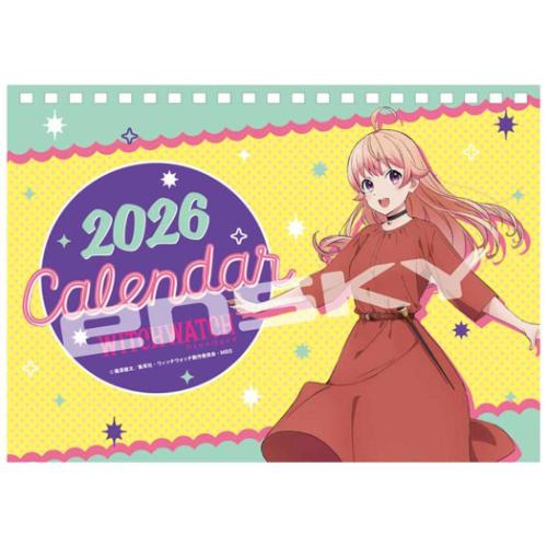 卓上カレンダー2026年 卓上 ウィッチウォッチ 2026 Calendar 少年
