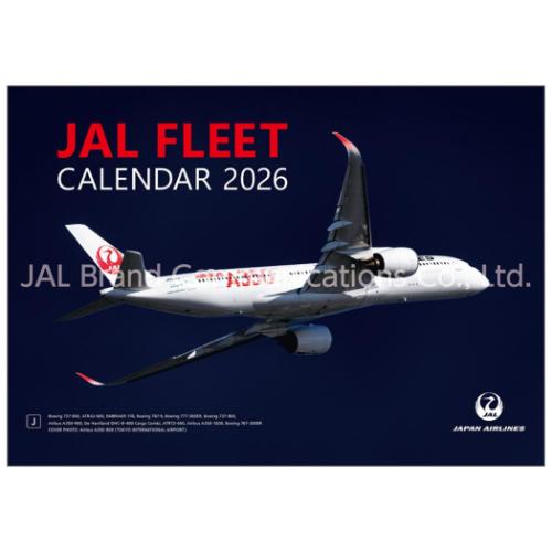 JAL FLEET カレンダー2026 2026 Calendar JAL 壁掛けカレンダー2026年 FLEET : キャラクターの