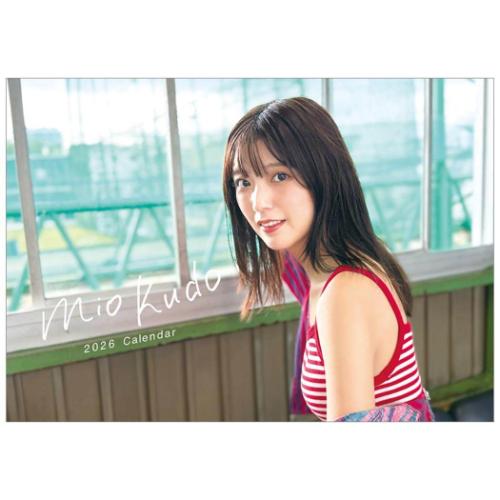 2026 Calendar 卓上 工藤美桜 卓上カレンダー2026年 : キャラクターの