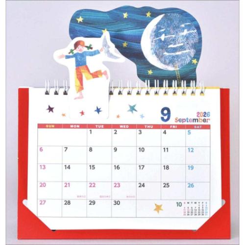 2026 Calendar 卓上カレンダー2026年 卓上 エリック・カール