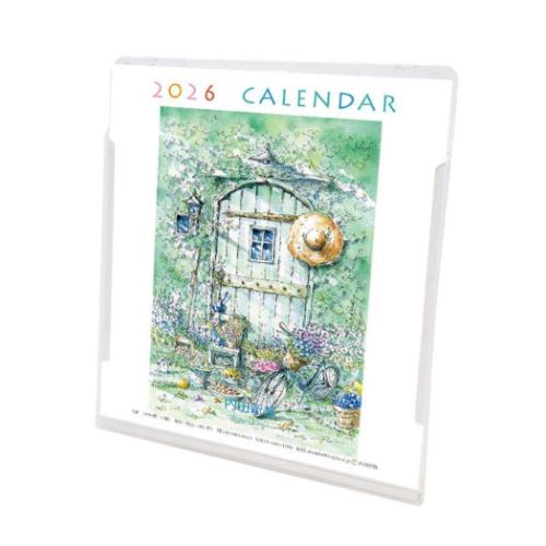 2026 Calendar 内田新哉 卓上 壁掛 卓上カレンダー 2026年