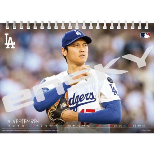 2026 Calendar 卓上 大谷翔平 卓上カレンダー2026年 : キャラクターの