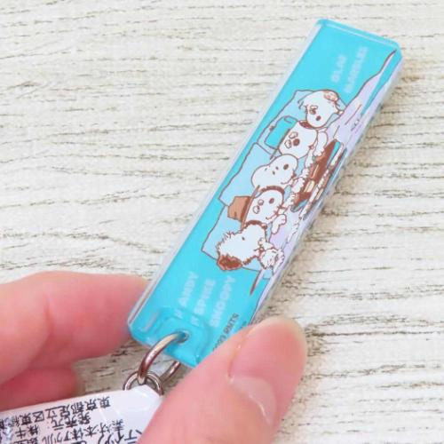 キーリング アクリルスティックキーホルダー スヌーピー ピーナッツ