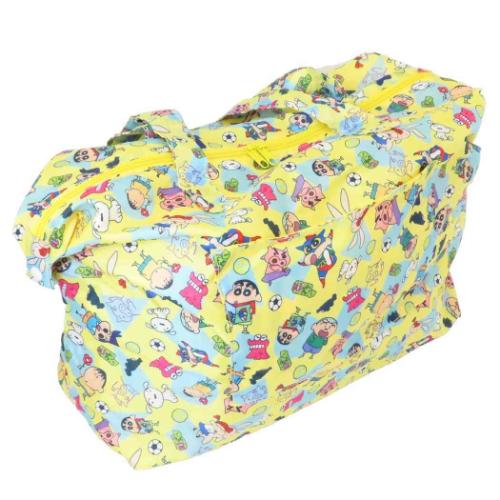 ボストンバッグ 折りたたみボストンバッグ クレヨンしんちゃん おもさゃぼこ 