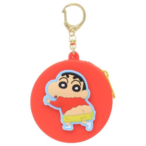 Yahoo! Yahoo!ショッピング(ヤフー ショッピング)ぷっくりシリコンミニポーチ ミニポーチ クレヨンしんちゃん  小物入れ