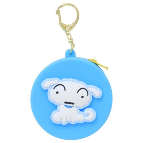 Yahoo! Yahoo!ショッピング(ヤフー ショッピング)クレヨンしんちゃん グッズ ミニポーチ アニメキャラクター ぷっくりシリコンミニポーチ シロ