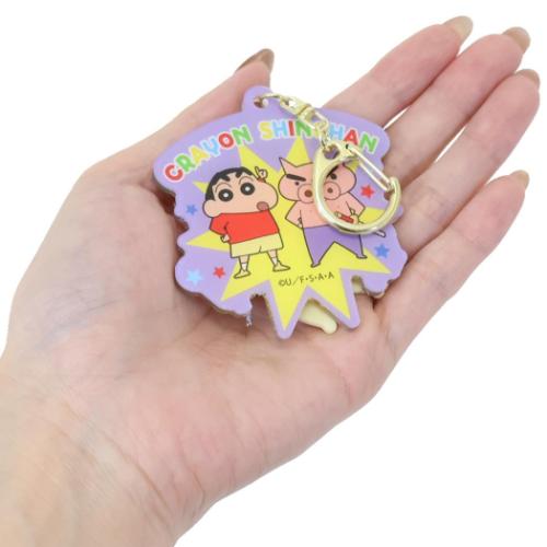 クレヨンしんちゃん グッズ キーリング アニメキャラクター くるるん