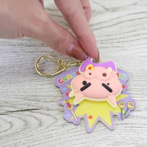 クレヨンしんちゃん グッズ キーリング アニメキャラクター くるるん