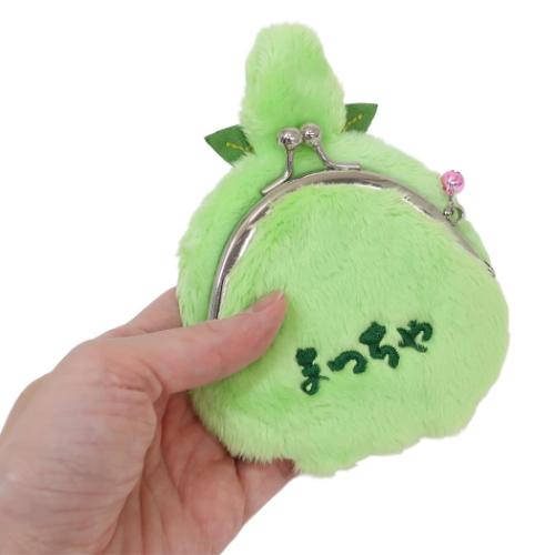 和キャラがま モンチッチ 小銭入れ モンチッチちゃん 抹茶