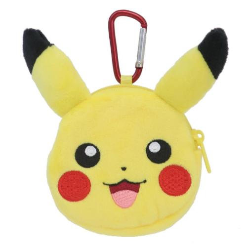 ミニポーチ カラナビ付ミニミニポーチ ポケットモンスター ポケモン ピカチュウ ユニック 小物入れ