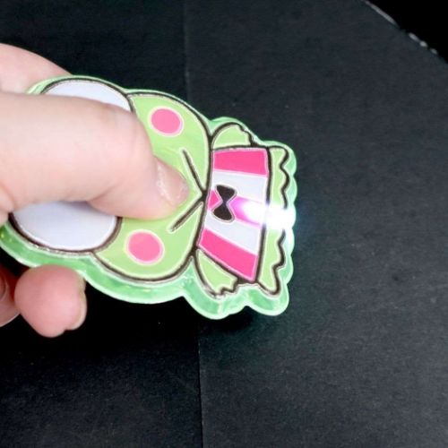 けろけろけろっぴ キーリング ピカピカキーホルダー サンリオ ユニック