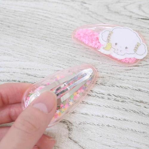 ヘアアクセ こぎみゅん ファンシーぱっちん3 2個セット サンリオ スケーター 前髪クリップ