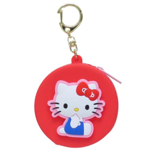 Yahoo! Yahoo!ショッピング(ヤフー ショッピング)ハローキティ グッズ ミニポーチ キャラクター ぷっくりシリコンミニポーチ