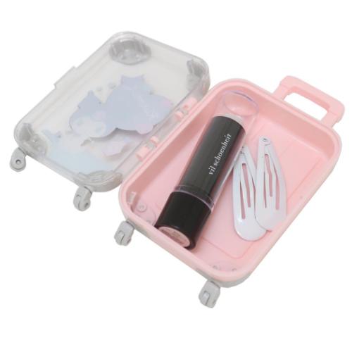 クロミ グッズ 卓上収納 サンリオ キャラクター プチキャリーケース2