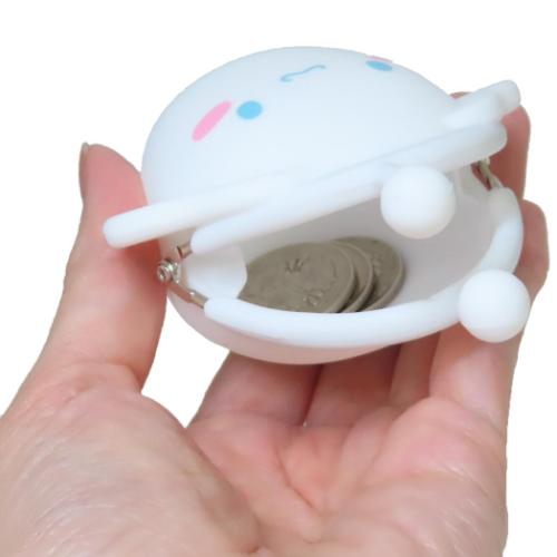 小銭入れ シリコンがま口 サンリオ シナモロール 小物入れ キャラクター