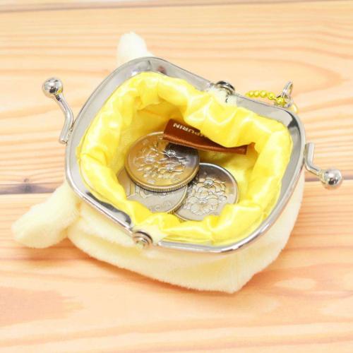 ポムポムプリン サンリオ キャラクター 小銭入れ プチがま口