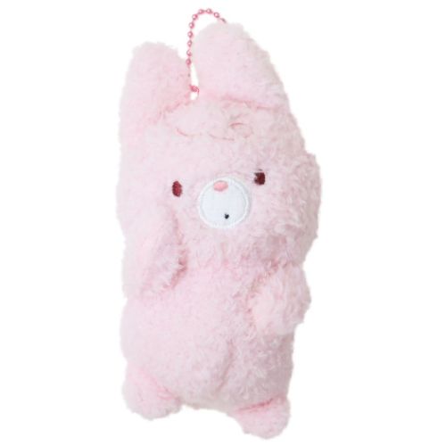 マスコット むしばポーズマスコット ボールチェーン うさぎ ユニック アニマル プレゼント かわいい ミニぬいぐるみ