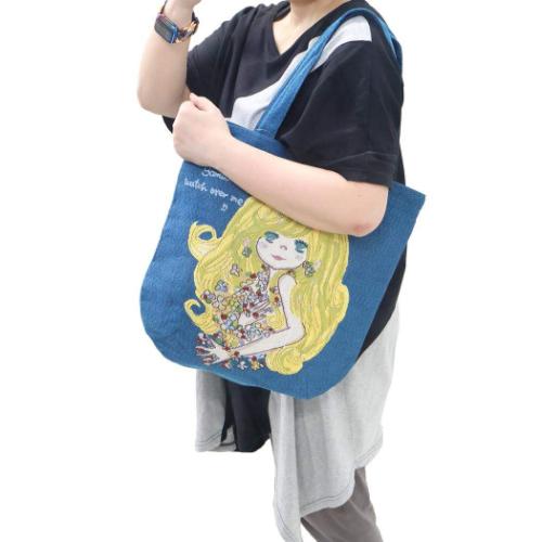 水森亜土 グッズ 手提げかばん キャラクター ゴブラントートバッグ 