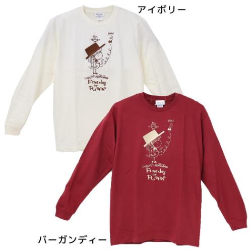 水森亜土 キャラクター Tシャツ 刺繍ロングスリーブT-SHIRTS