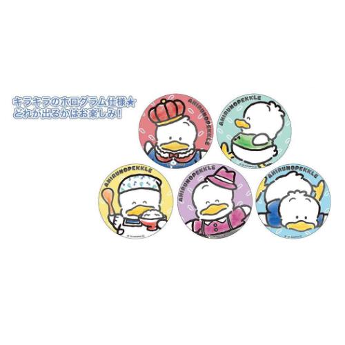 あひるのペックル トレーディングカンバッジ 全5種の内どれか1個