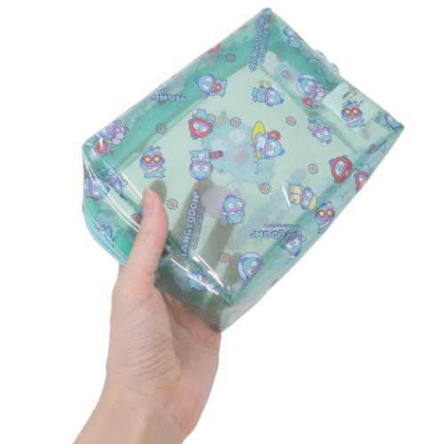 ハンギョドン サンリオ キャラクター クリアポーチ コスメポーチ 王冠