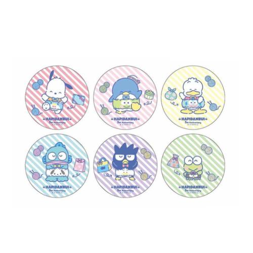 缶バッチ トレーディング缶バッジ 全6種 はぴだんぶい 5th はらまき