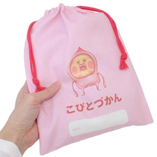 巾着袋 こびとづかん 巾着 こびと桃がたり : キャラクターのシネマ