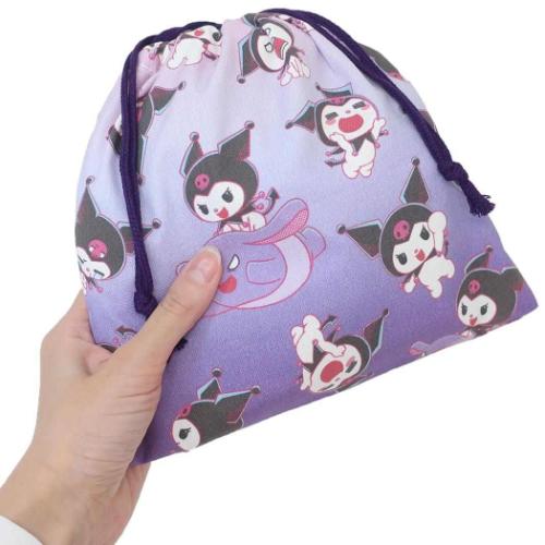 クロミ 巾着 巾着袋 ショートアニメデザイン サンリオ キャラクター