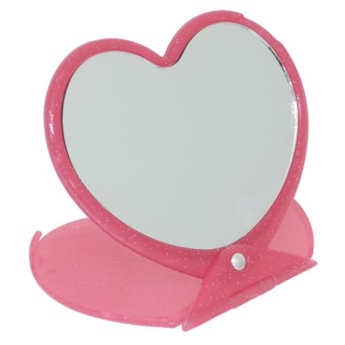 クロミ グッズ 手鏡 キャラクター ハート型コンパクトミラー ピクセル