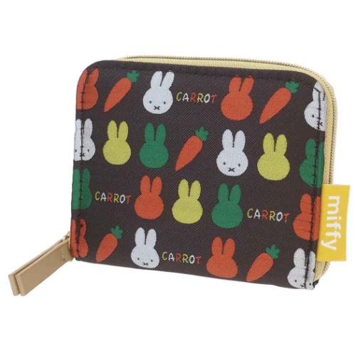 ミッフィー ミニマル財布 miffy　ジャガードミニウォレット CARROT ディックブルーナ ワタナベ