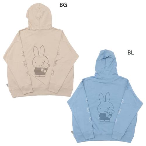 ミッフィー リラックスパーカー フーディー くま ディックブルーナ 絵本キャラクター
