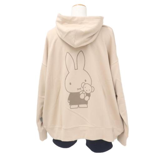 ミッフィー 絵本キャラクター フーディー リラックスパーカー くま ディックブルーナ グッズ ミッフィー リラックスパーカー フーディー くま ディック
